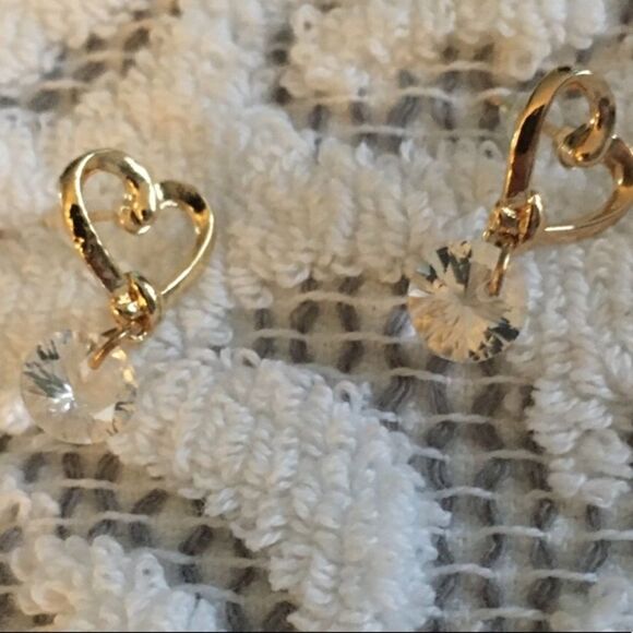 🌸Pretty Gold quartz Earrings  - Picture 2 of 8